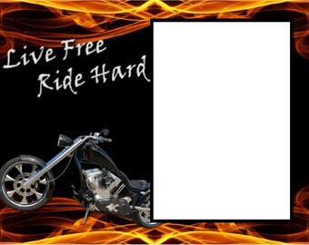 harley davidson picture frames 5x7