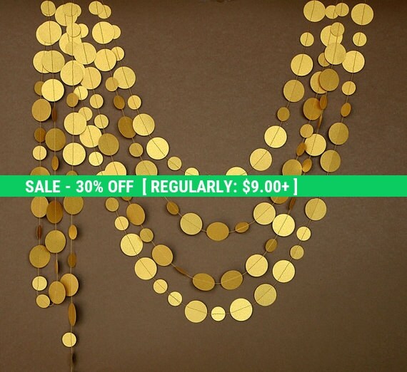 Gold decor Gold wedding decor Gold by TransparentEsDecor on Etsy