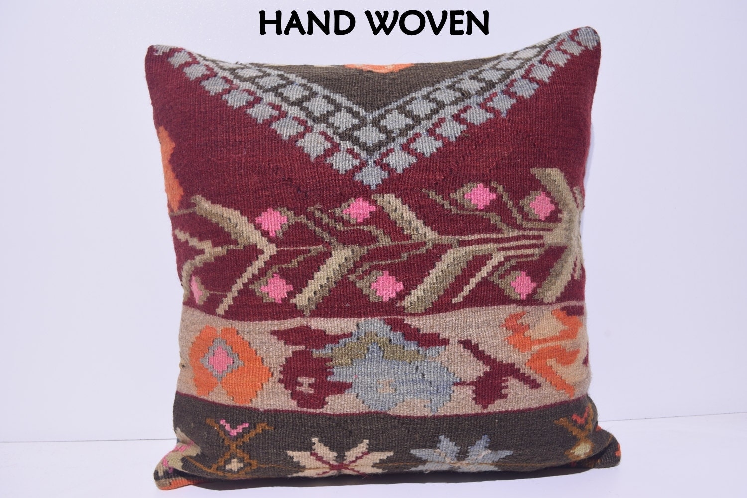 24x24 kilim pillow designer euro sham large rug 24x24 kilim