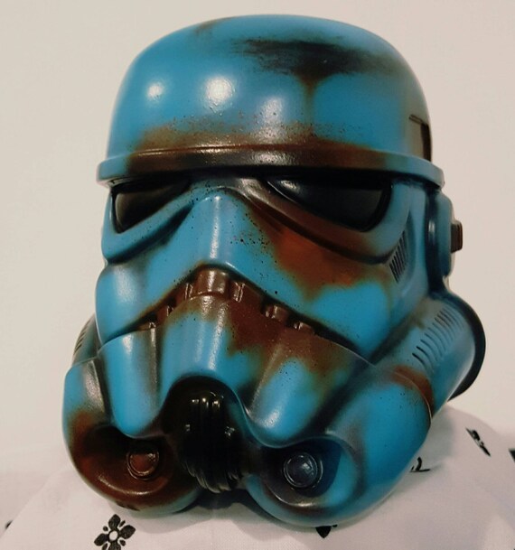 custom painted stormtrooper helmet