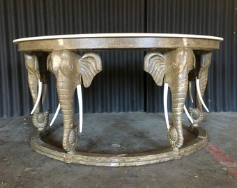 Maitland Smith style Elephant Writing Desk