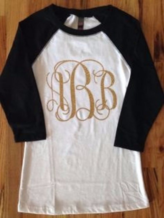 mlb monogram tee