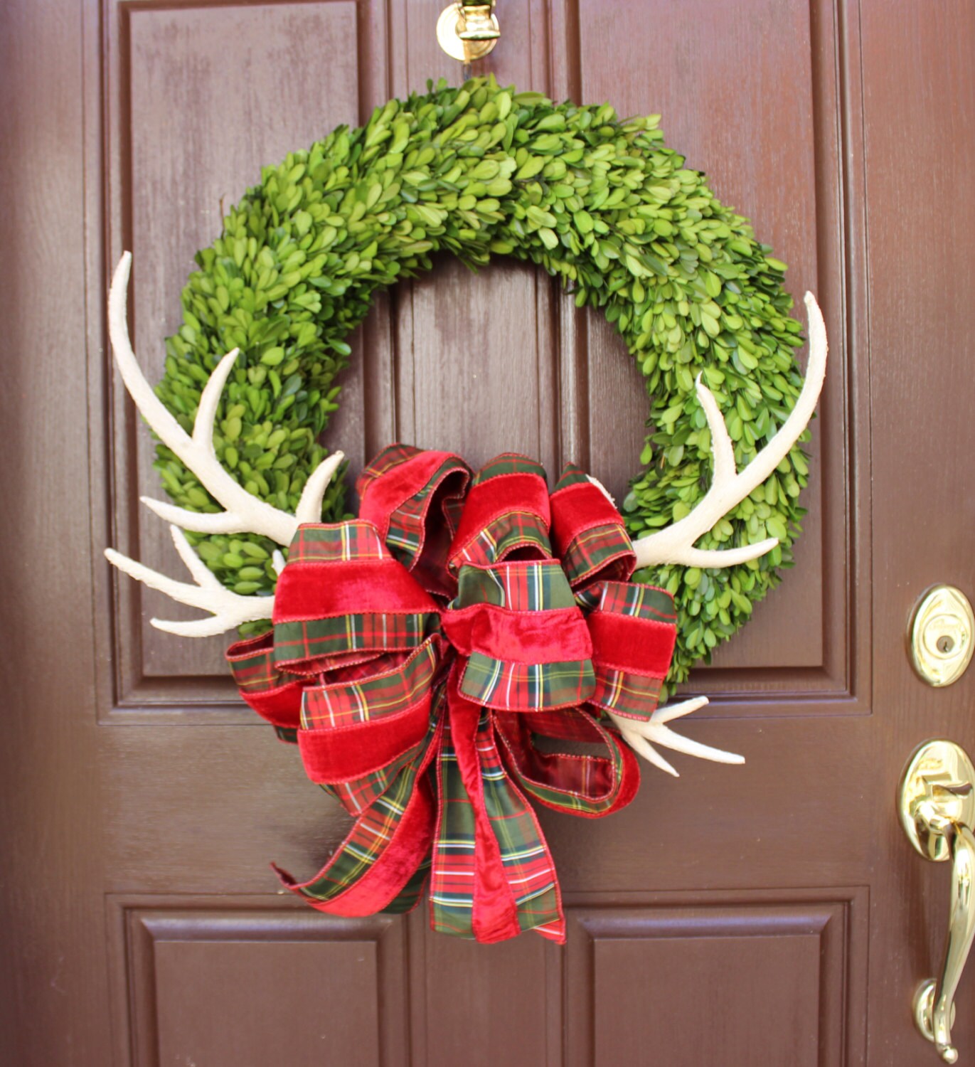 Boxwood Christmas Wreath 