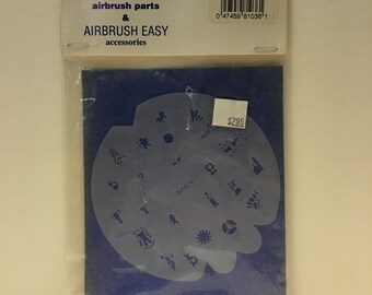BADGER Airbrush Easy Accessories LADIES CHOICE Nail Stencils BAB36