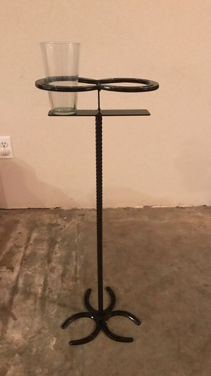 Set of 2 Horseshoe drink holder