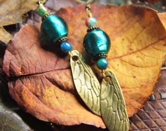 dragonfly turquoise wings