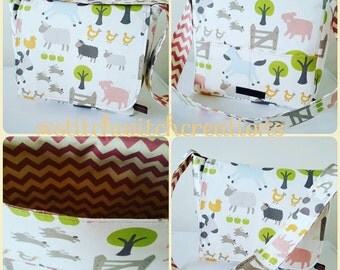 Handmade Messenger Bag