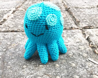 Squid Octopus Crochet Handmade Soft Plushy Toy