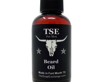 Unscented Beard Oil, Fragrance Free - Deep Conditioner, Nourishing Softener, Natural Ingredients, Made in USA by The Soap Exchange ®