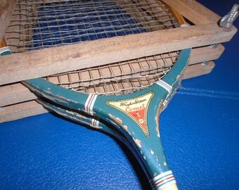 Vintage Wright Ditson Badminton Racquets . Pair of Comet Badminton Racquets. Badminton . Vintage Badminton. Racquet