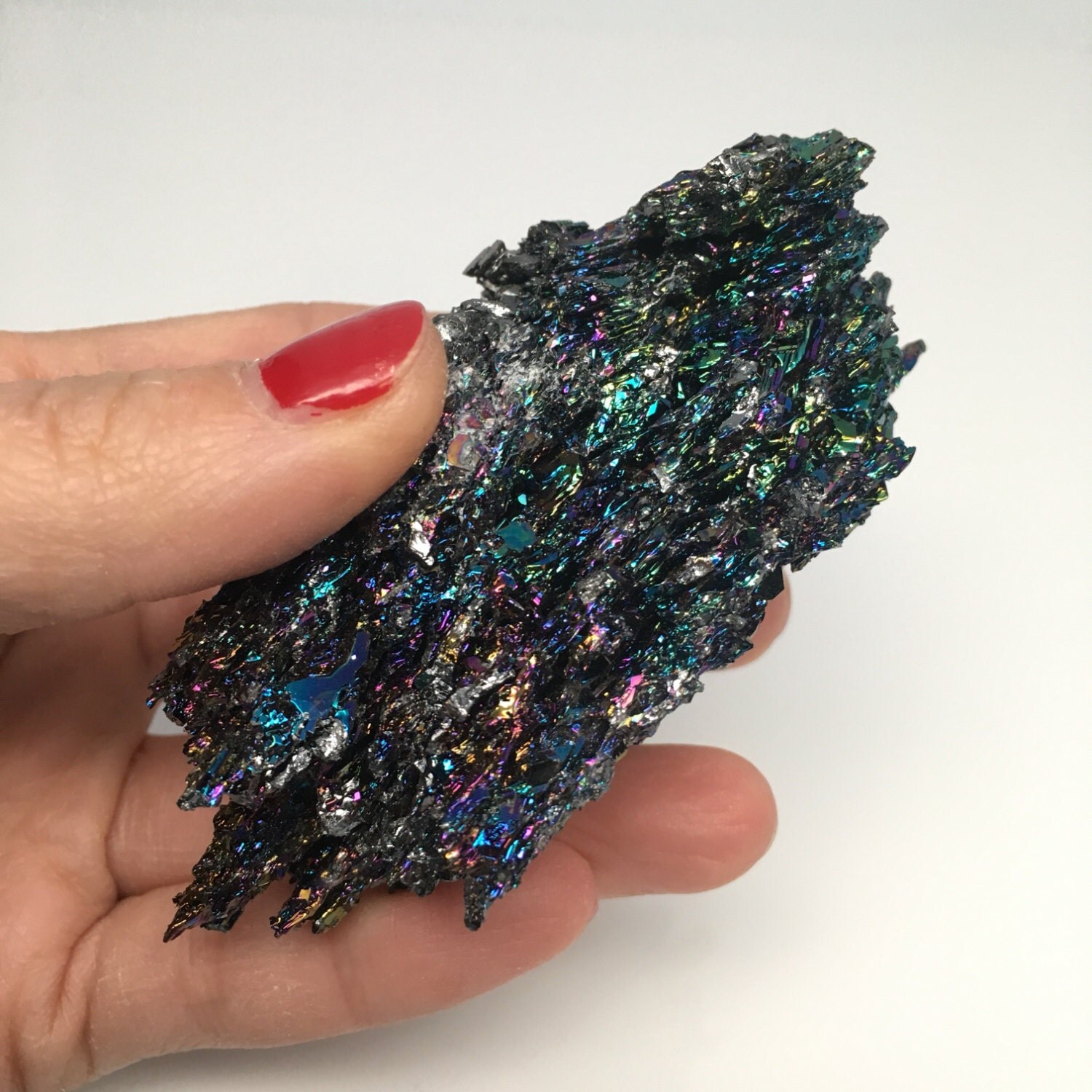 Silicum Carbide Carborundum Rainbow Crystal Man Made