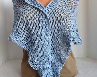 Crochet mesh scarf Etsy Pattern w002 crochet pattern summer wrap worstedaran