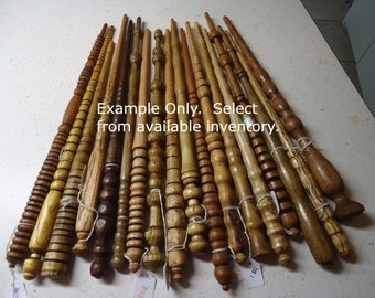 Harry Potter Wand, Wizard Wands, BUY 3 BUNDLE SPECIAL, Magic Wands, Wands, Wood Wands, Hand Turned Wands