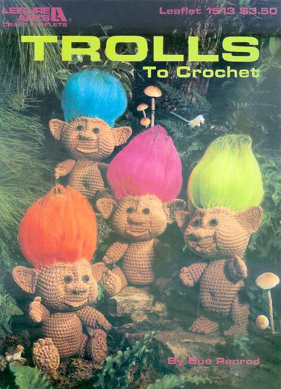 PDF Troll Crochet Pattern Troll Clothes Pattern