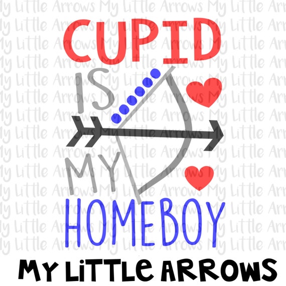 Boy valentine svg cut boy svg cut valentine svg Cupid is