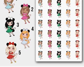 Disney Stickers - Minnie Stickers, Disney Stickers, ECLP