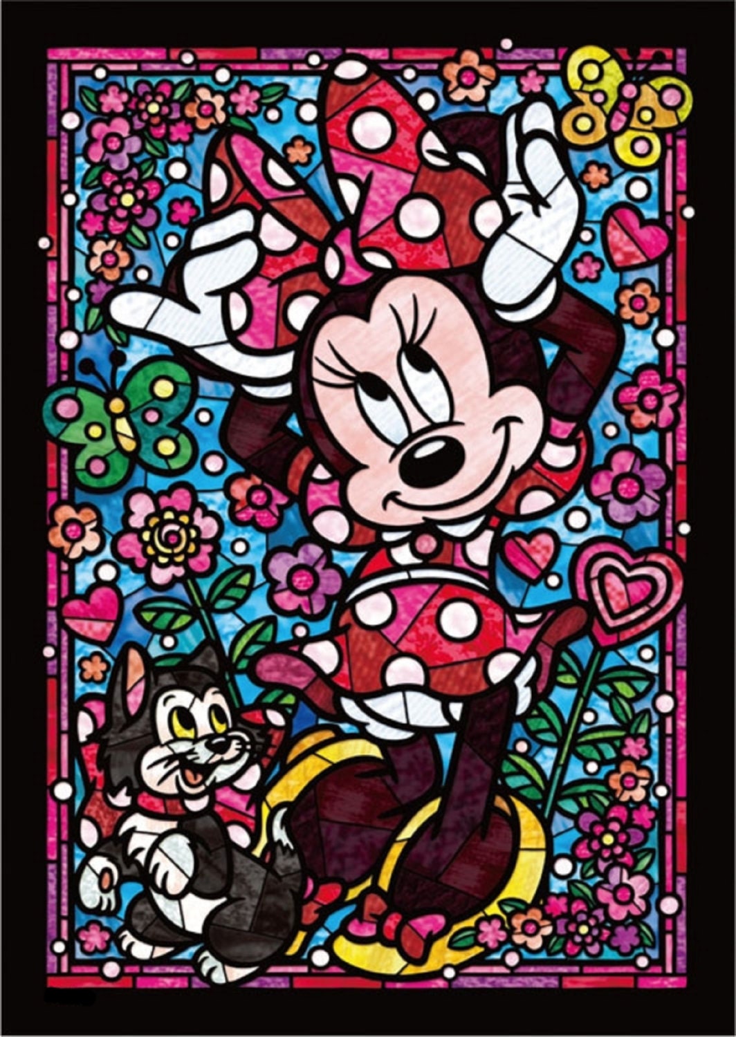 BUY 2 GET 1 FREE! Minnie Mouse Stained Glass Disney 685 ...