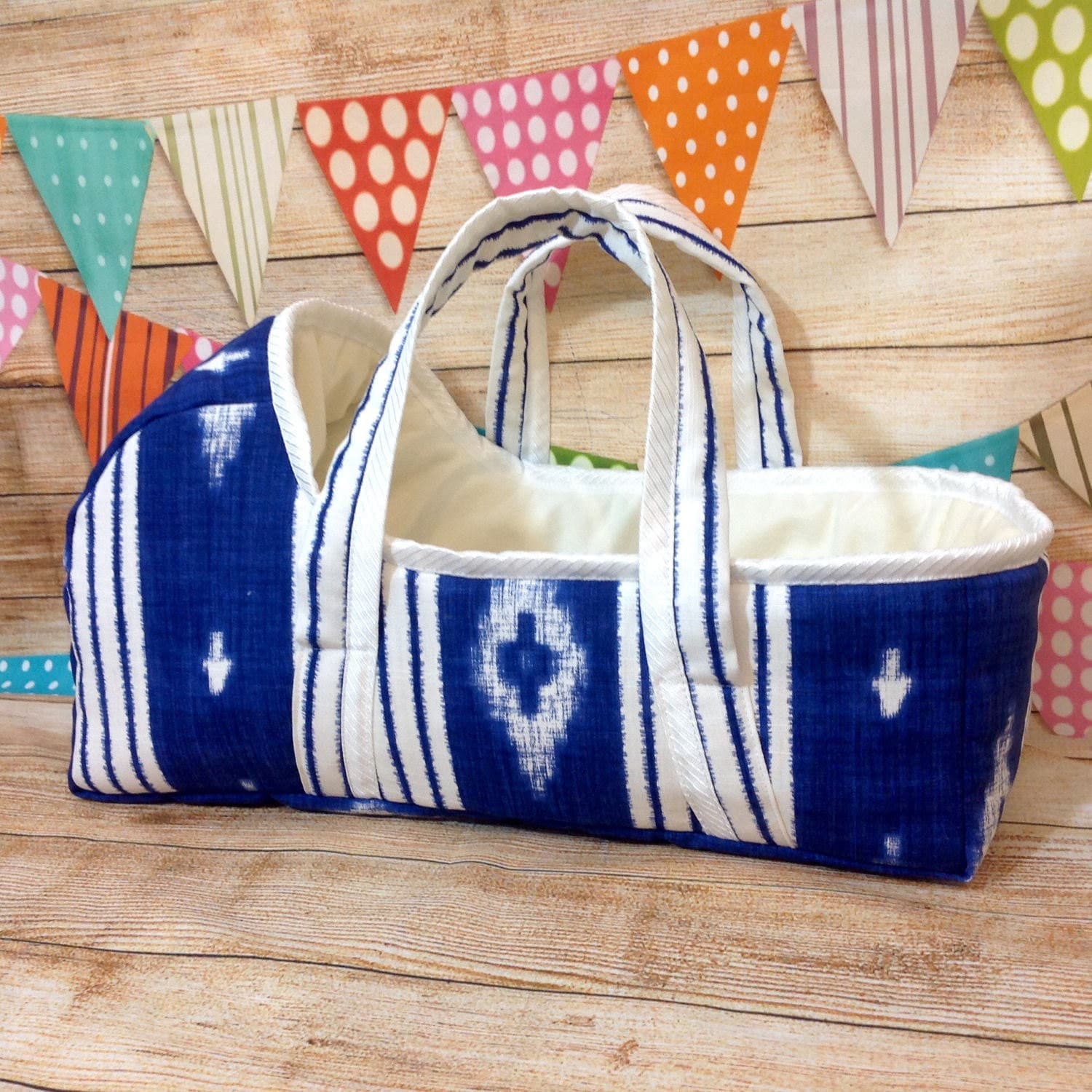 Large Baby Doll Basket American Doll 18 Baby carrier