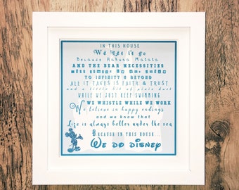 In This House We Do Disney,Disney Theme Print,Disney Quote Print,Disney Print,Disney Wall Art,Disney Cartoon Print,Disney Gift,Disney