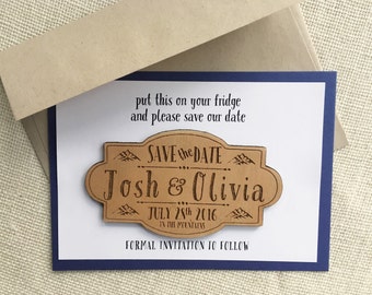 Mountain wedding invitation | Etsy