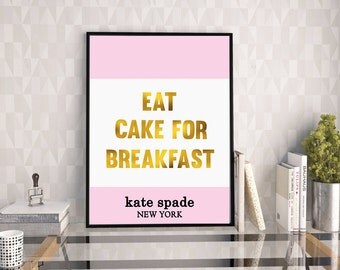 Kate Spade Wall Decor kate spade print | etsy Kate Spade Wall Decor kate spade print | etsy