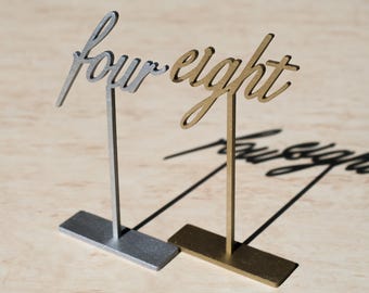 Wood Table Numbers, Wedding Table Numbers, Wedding Table Numbers Set, Wedding Table Decor, Table Numbers