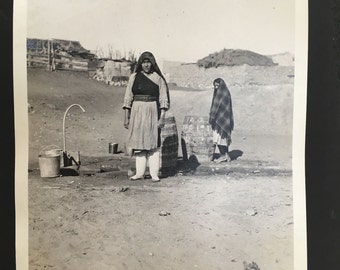 Original photographs of Native Americans, antique real photo album southwest Indians. Hopi, Pueblo, Laguna, Taos, Arizona, Sta Fe New Mexico