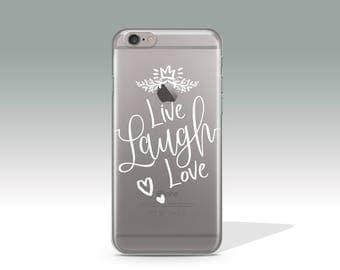 Live, Laugh, Love iPhone 7 Plus Case iPhone 7 Case iPhone 6 Case iPhone 6s Plus Case iPhone 6 Plus Valentine's Day Gift Birthday Gift //367
