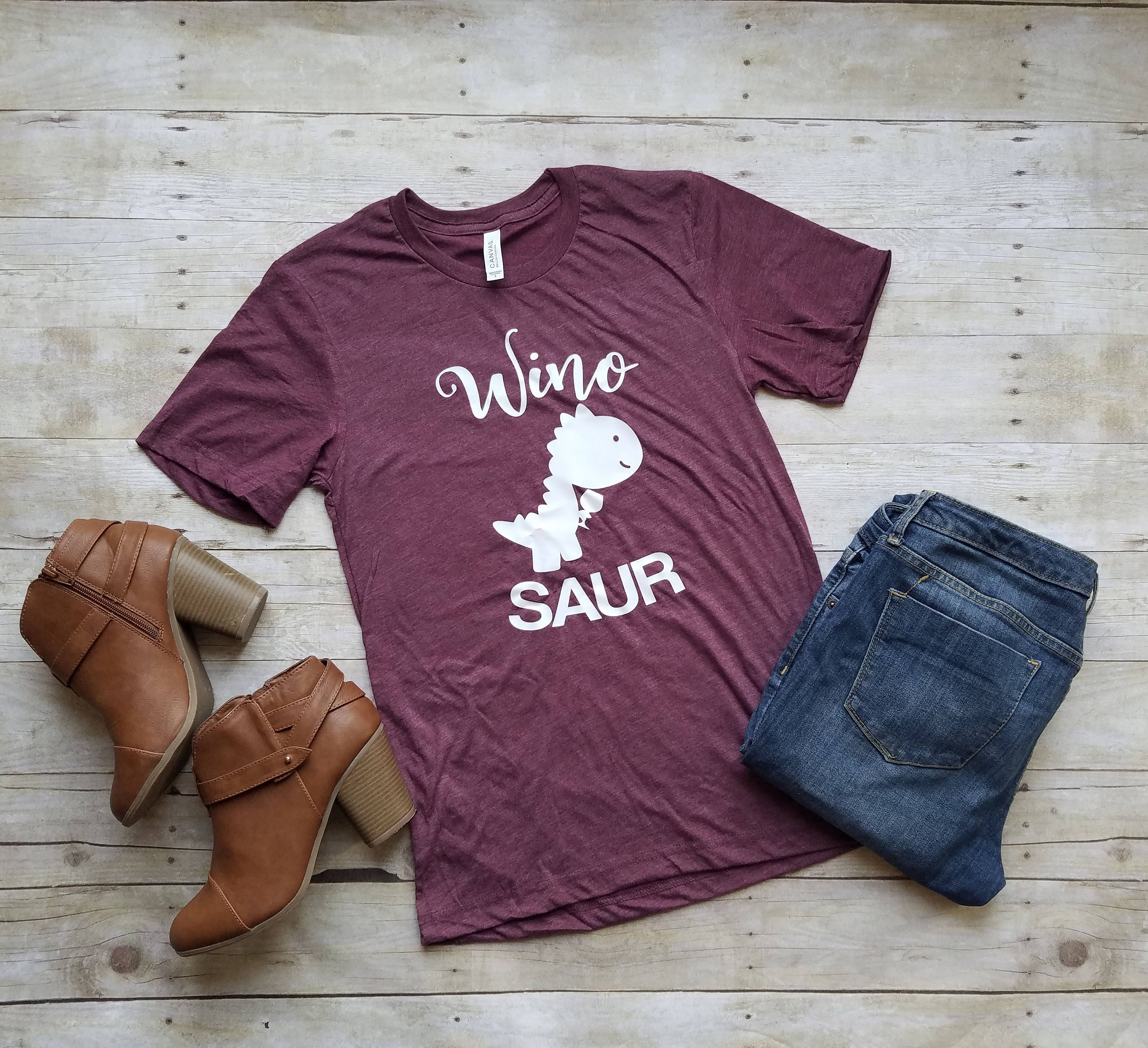 Winosaur Shirt, Wine Shirt