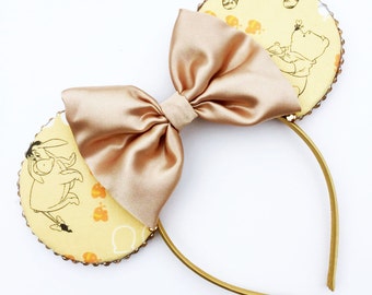 The Silly Old Bear - Disney Winnie The Pooh Inspired Mouse Ears Headband