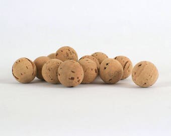 Cork beads / cork balls 10 units