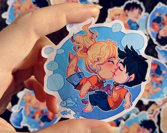 Percy Jackson/Annabeth Chase Percabeth Sticker Pack