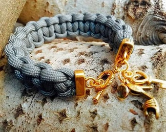 Paracord bedelarmbandje