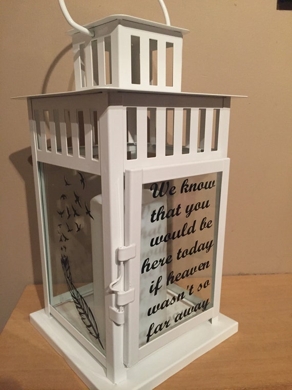 Wedding lantern remembrance lantern memorial lantern