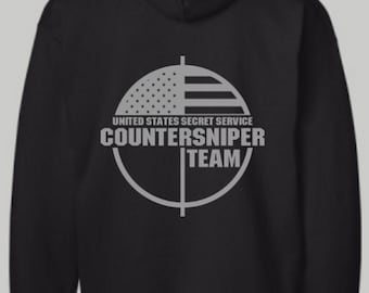 US Secret Service CounterSniper Team Shirt, Secret Service, Hoodie, Long Sleeve Shirt, T Shirt