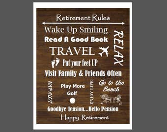 Retirement rules | Etsy