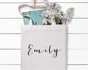 Wedding Tote Bag, Bridesmaid Tote Bag, Bridesmaid Gift, Custom Tote Bag, Name Tote Bag, Wedding Gift, Bridal Tote, Bride Bag,Bridesmaid Tote
