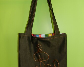 Embroidered bag