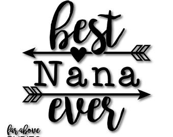 Download Best nana ever | Etsy