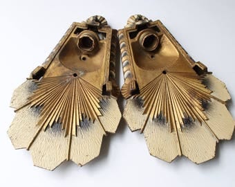 Art Deco Williamson & Co Wall Sconces, Williamson Sconces, Art Deco Lighting, Williamson/Beardslee Light Fixtures, Home Restoration