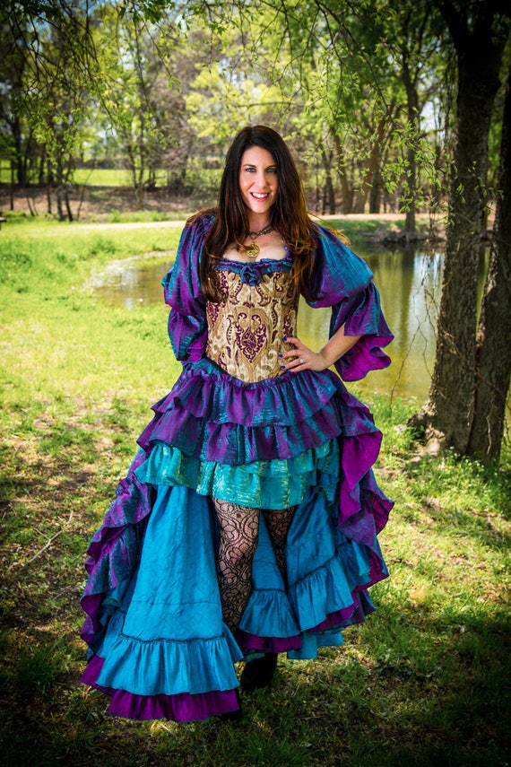 Fairy, Mermaid Costume, purple and teal