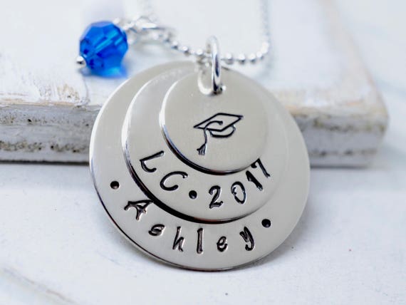 Graduation Necklace Personalized Senior Necklace Class of