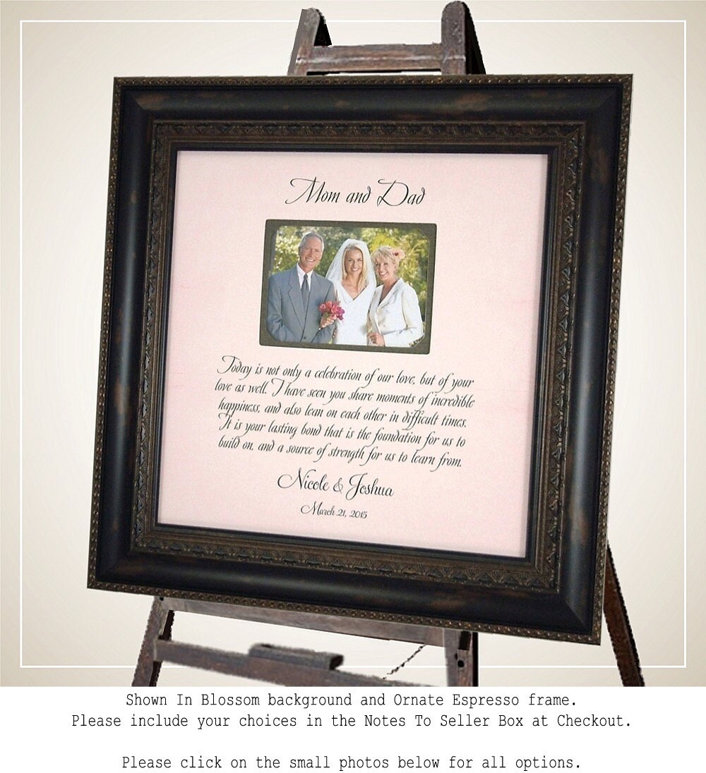 Personalized Picture Frame Wedding Photo Frame Wedding Sign