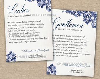 Wedding Bathroom Kit Sign complimentary sign | etsy Wedding Bathroom Kit Sign complimentary sign | etsy