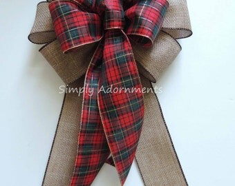 Burlap christmas | Etsy