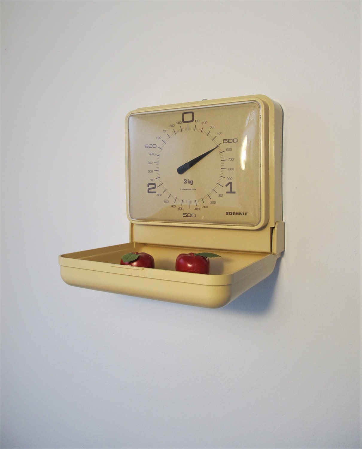 Vintage Kitchen Scale Soehnle Light Brown Caramel color