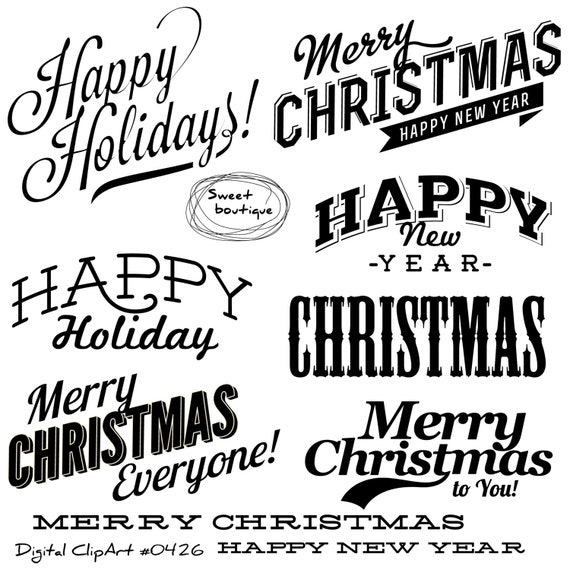 Christmas clipart Christmas quotes Christmas Text Christmas