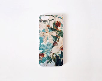 Carcasa para iPhone Floral- Funda Floral Ilustrada para iPhone - Carcasa iPhone 5s - Carcasa iPhone 5 - Carcasa iPhone 4s - Carcasa iPhone 4