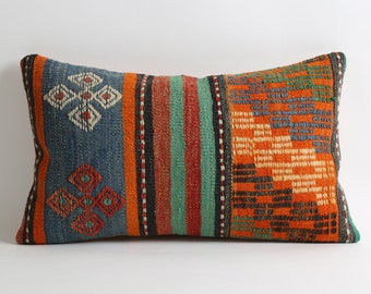 kilim pillow, vintage pillow, turkish pillow, bohemian pillow, decorative pillow, pillow, throw pillow, pillow cover, turkish kilim pillow