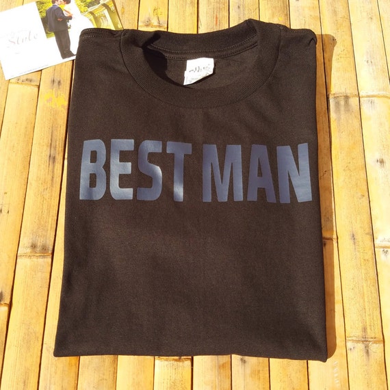 Items similar to Groomsman Shirts Best Man TShirt Groomsmen Gift